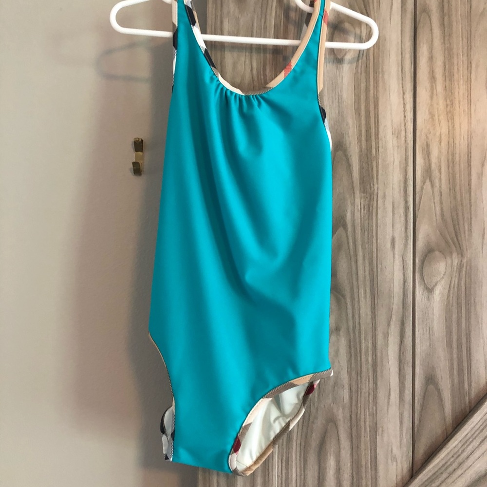 Burberry Girls Bathing Suit whole piece (tags)